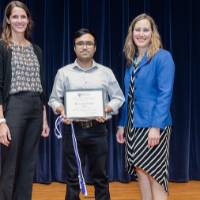 Erica and Jennifer with awardee